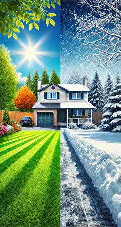 Hopply Lawn Care seasonal services avaiable